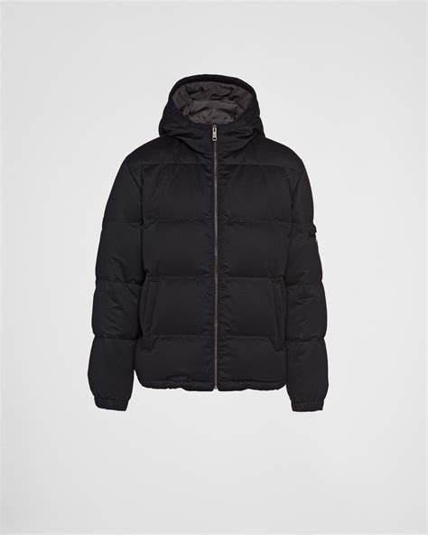 prada brown puffer jacket|prada puffer jacket farfetch.